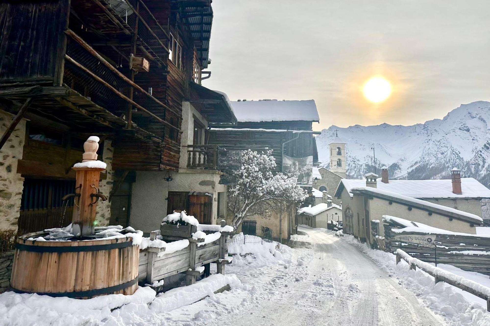 Casa-La Lobio Foot Of The Slopes Breathtaking Views 4P Apartman Saint-Vérand Kültér fotó
